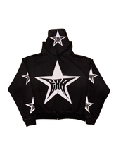 Load image into Gallery viewer, STAR ERA ZIP UP HOODIE
